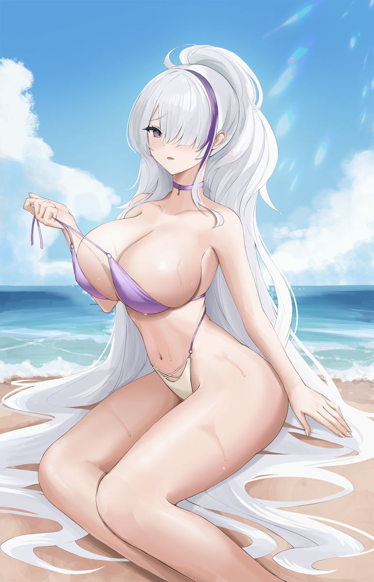 This is a pixiv picture whose title is 雲仙.