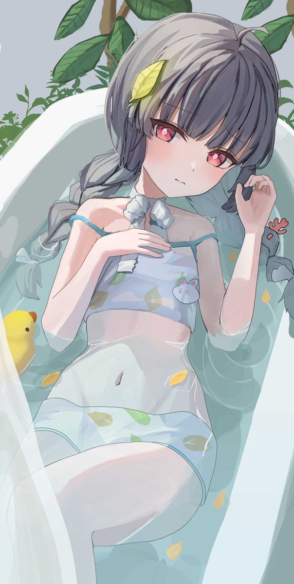 This is a pixiv picture whose title is 霞沢ミユ.