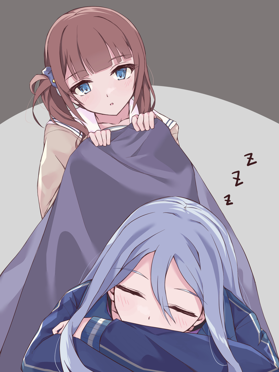 This is a pixiv picture whose title is zzz….