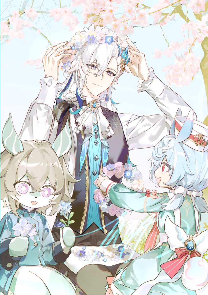 This is a pixiv picture whose title is Spring Outing.