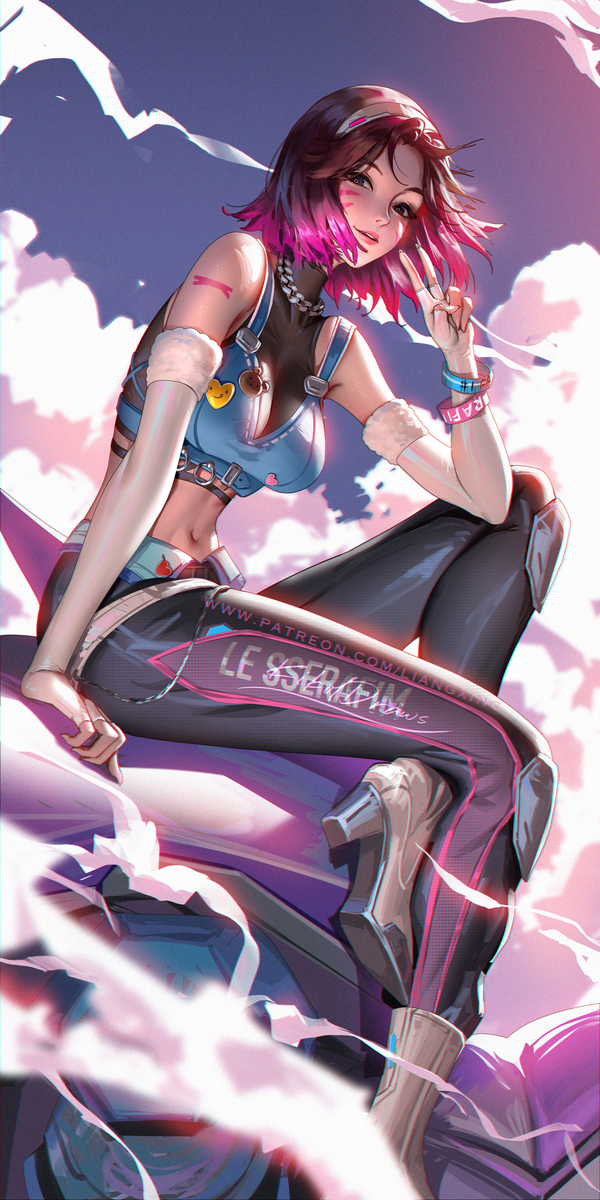 This is a pixiv picture whose title is Dva.