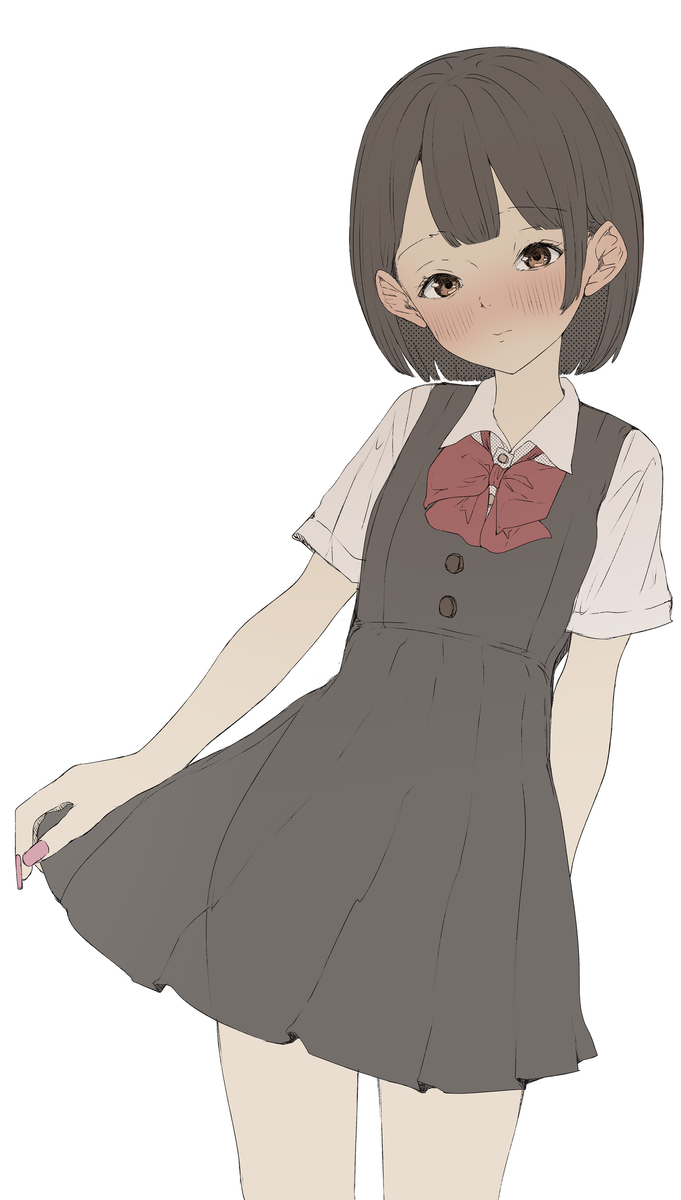 This is a pixiv picture whose title is 僕は男だよ.