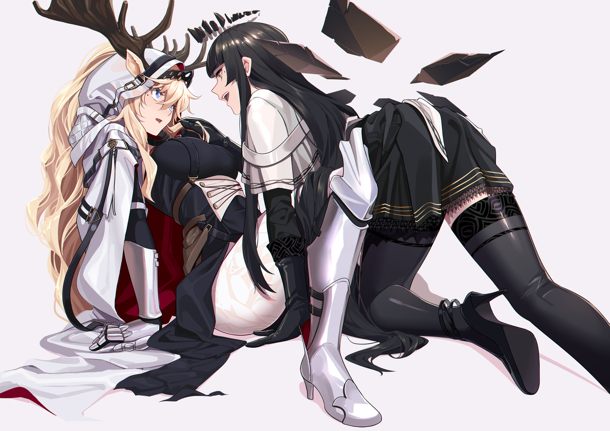 This is a pixiv picture whose title is Arturia&Viviana.