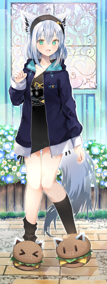 This is a pixiv picture whose title is 白上フブキ.