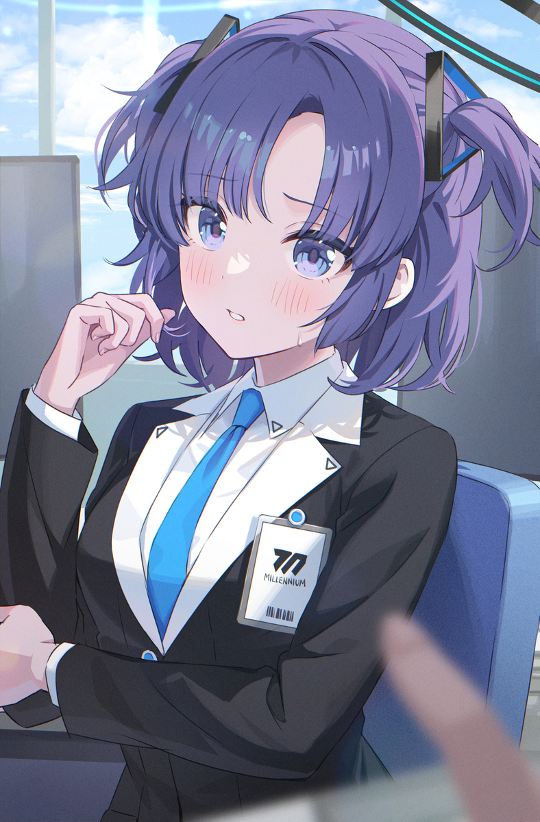 This is a pixiv picture whose title is ユウカ！？.