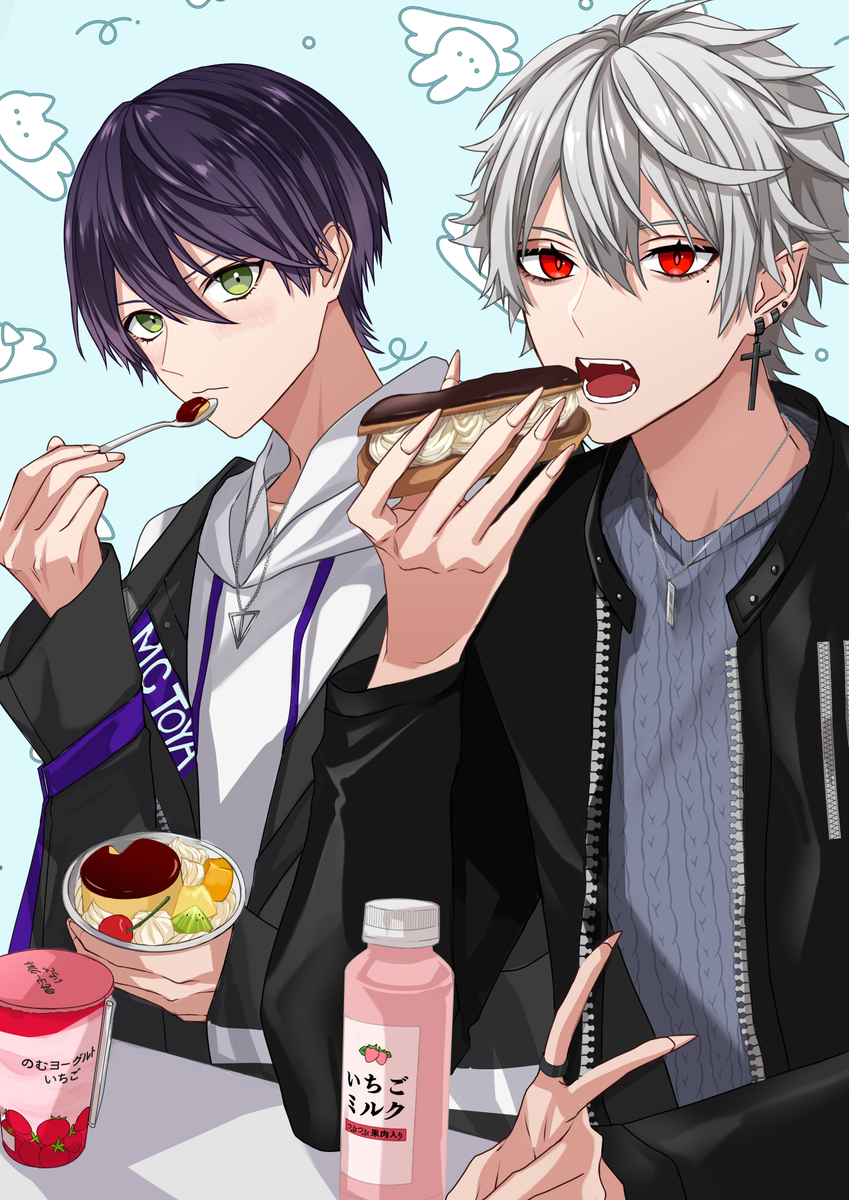 This is a pixiv picture whose title is 甘党キッズ.