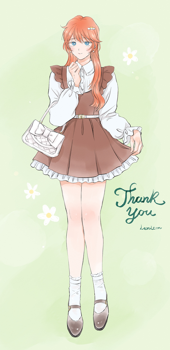 This is a pixiv picture whose title is フリルジャンスカの女装子ちゃん🤎🎀.