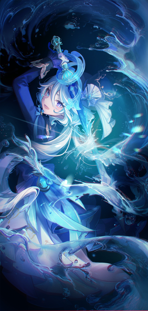 This is a pixiv picture whose title is フリーナ.