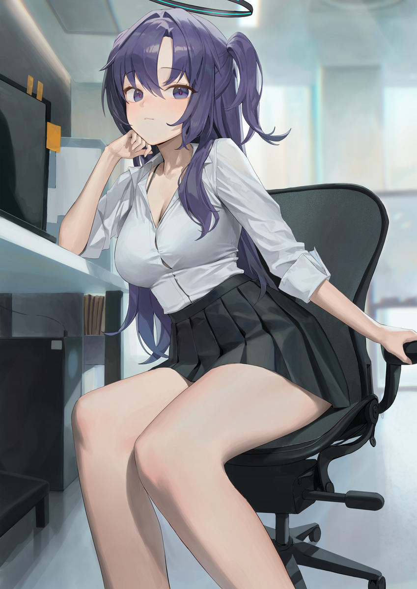 This is a pixiv picture whose title is ユウカ.