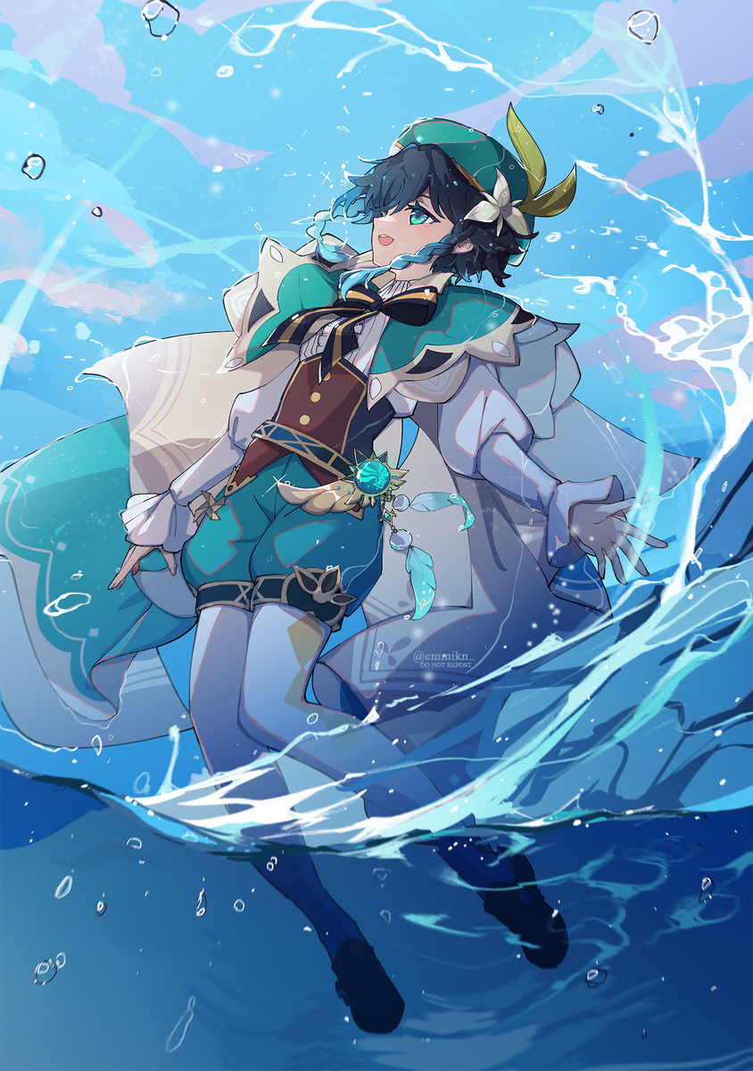 This is a pixiv picture whose title is venti.