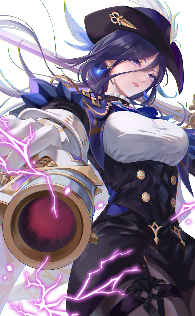 This is a pixiv picture whose title is クロリンデ.