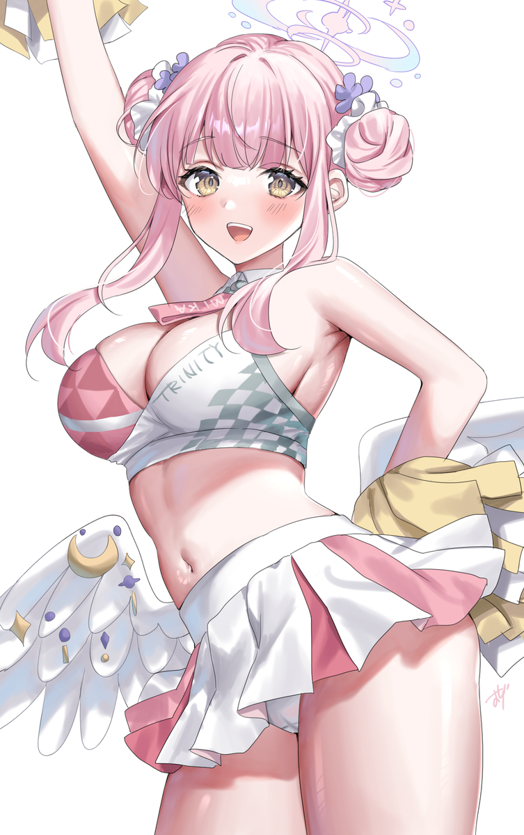 This is a pixiv picture whose title is ミカ応援して….