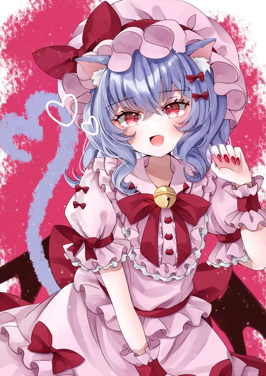This is a pixiv picture whose title is ねこレミリア.