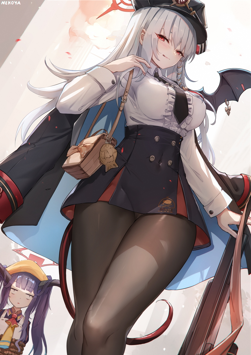 This is a pixiv picture whose title is 黒舘ハルナ.
