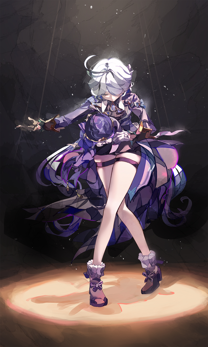 This is a pixiv picture whose title is 💙.