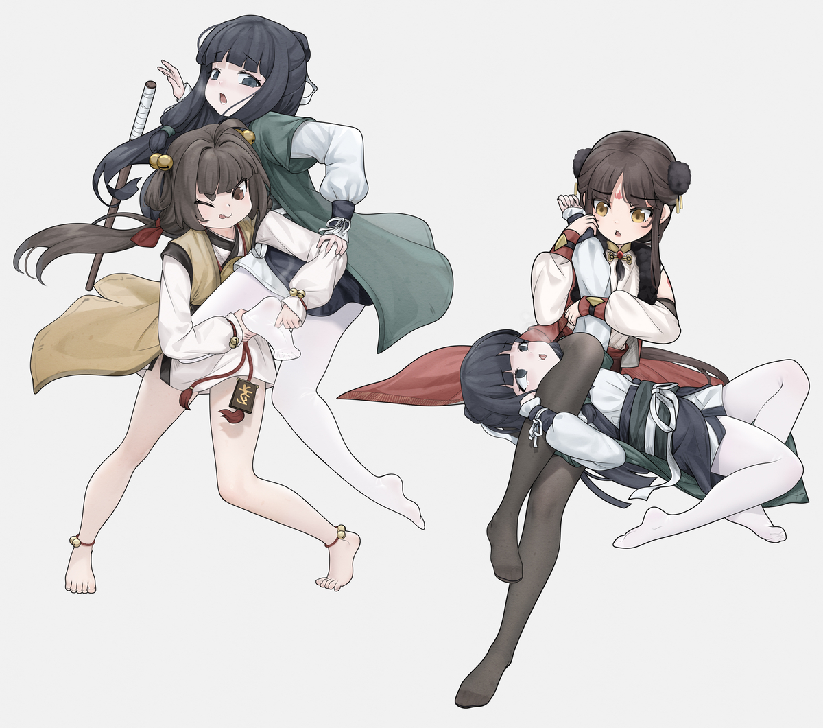 This is a pixiv picture whose title is 特训中.