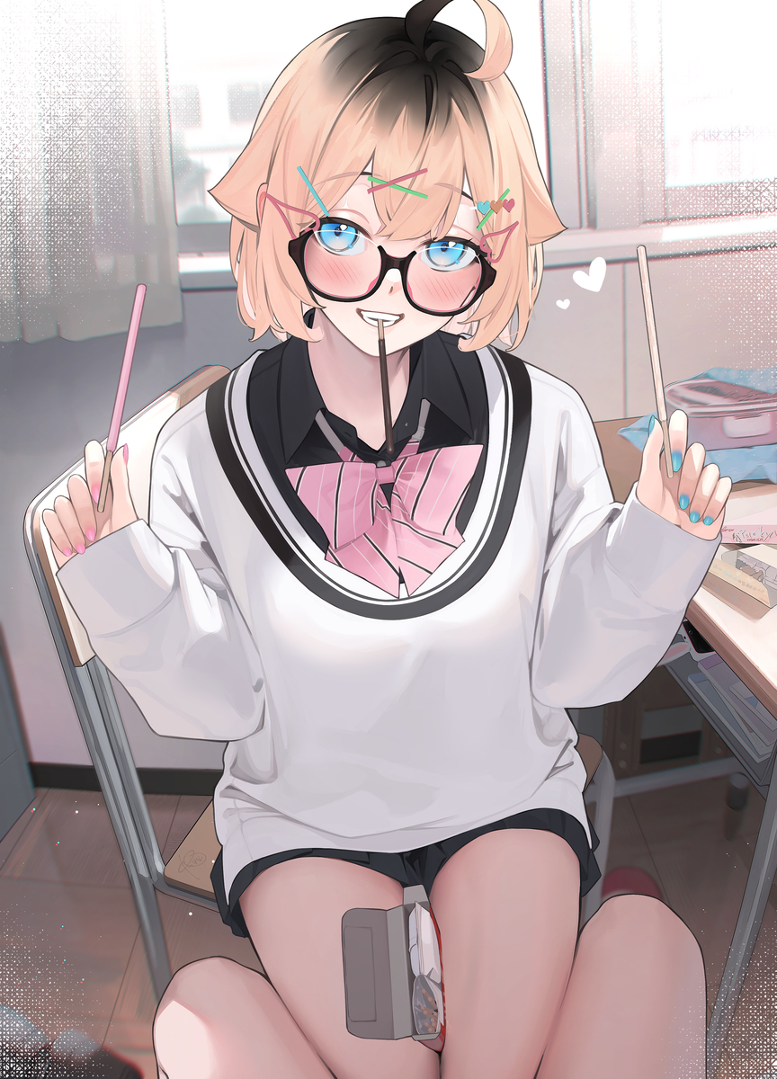 This is a pixiv picture whose title is どの味がお好みかな？.