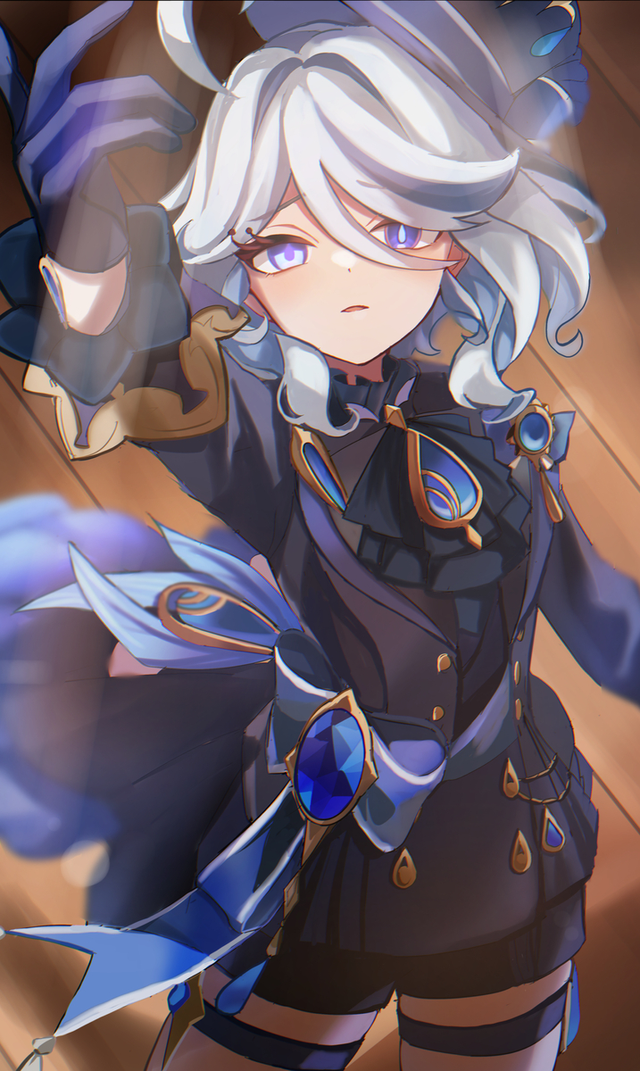 This is a pixiv picture whose title is 罪人の円舞曲.