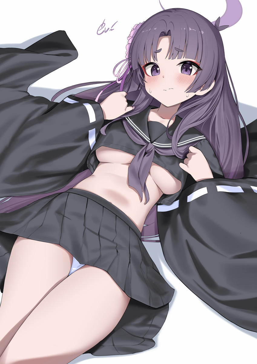 This is a pixiv picture whose title is ユカリ（中）.