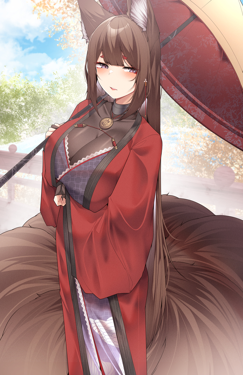 This is a pixiv picture whose title is Amagi!.