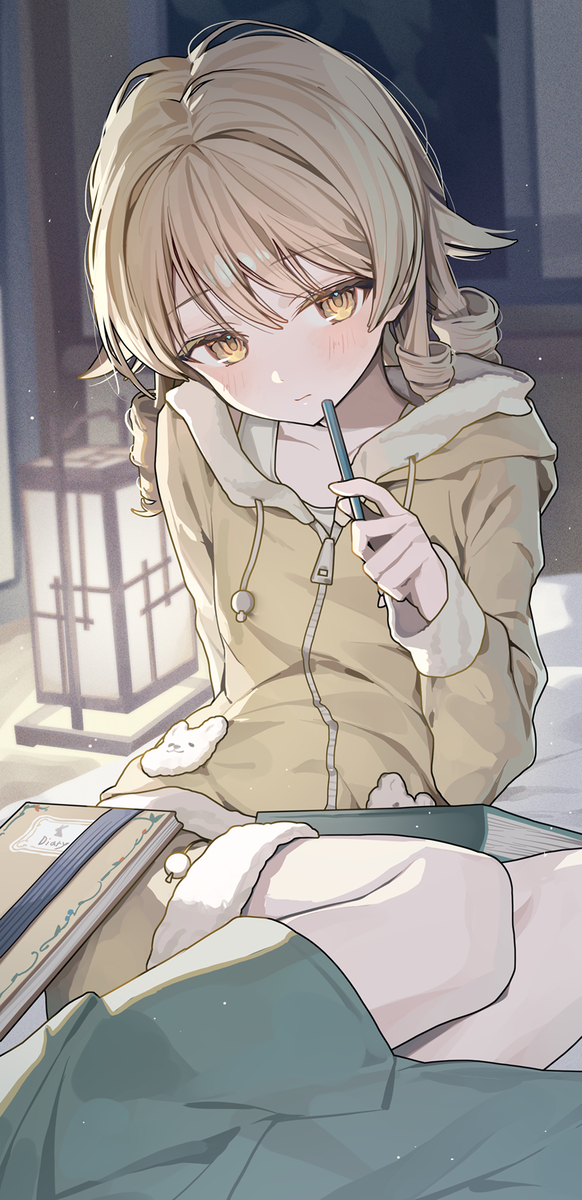 This is a pixiv picture whose title is もりくぼ.