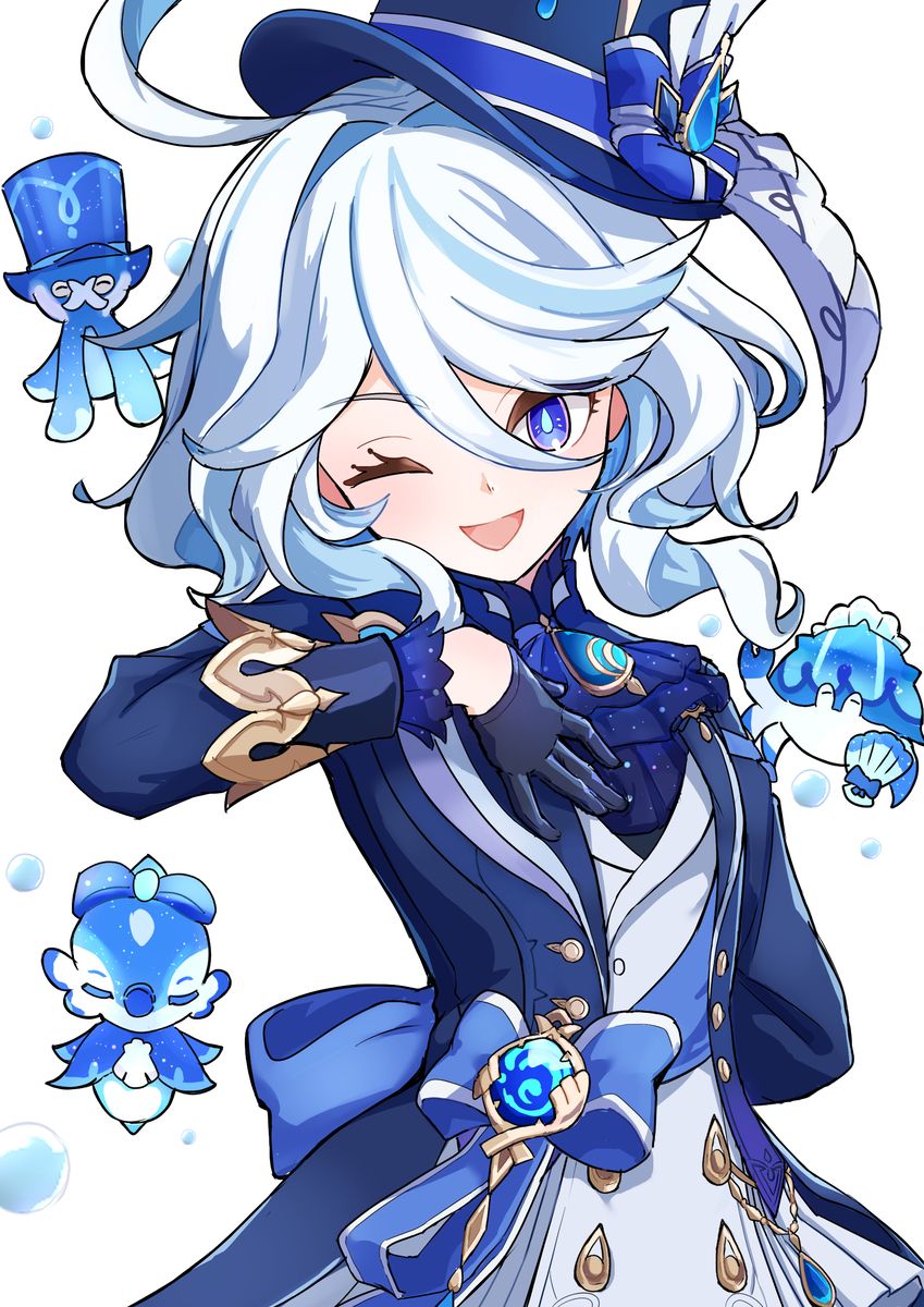 This is a pixiv picture whose title is フリーナとサロンメンバーのみなさん.
