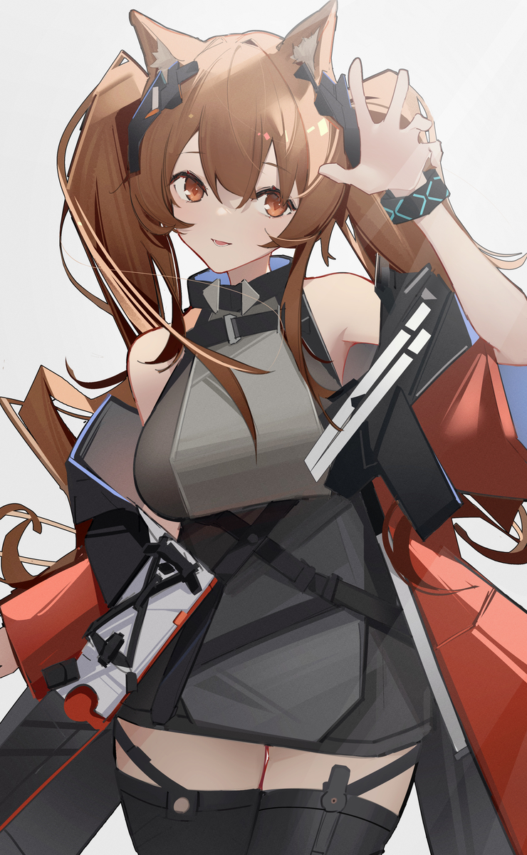 This is a pixiv picture whose title is 呀吼.