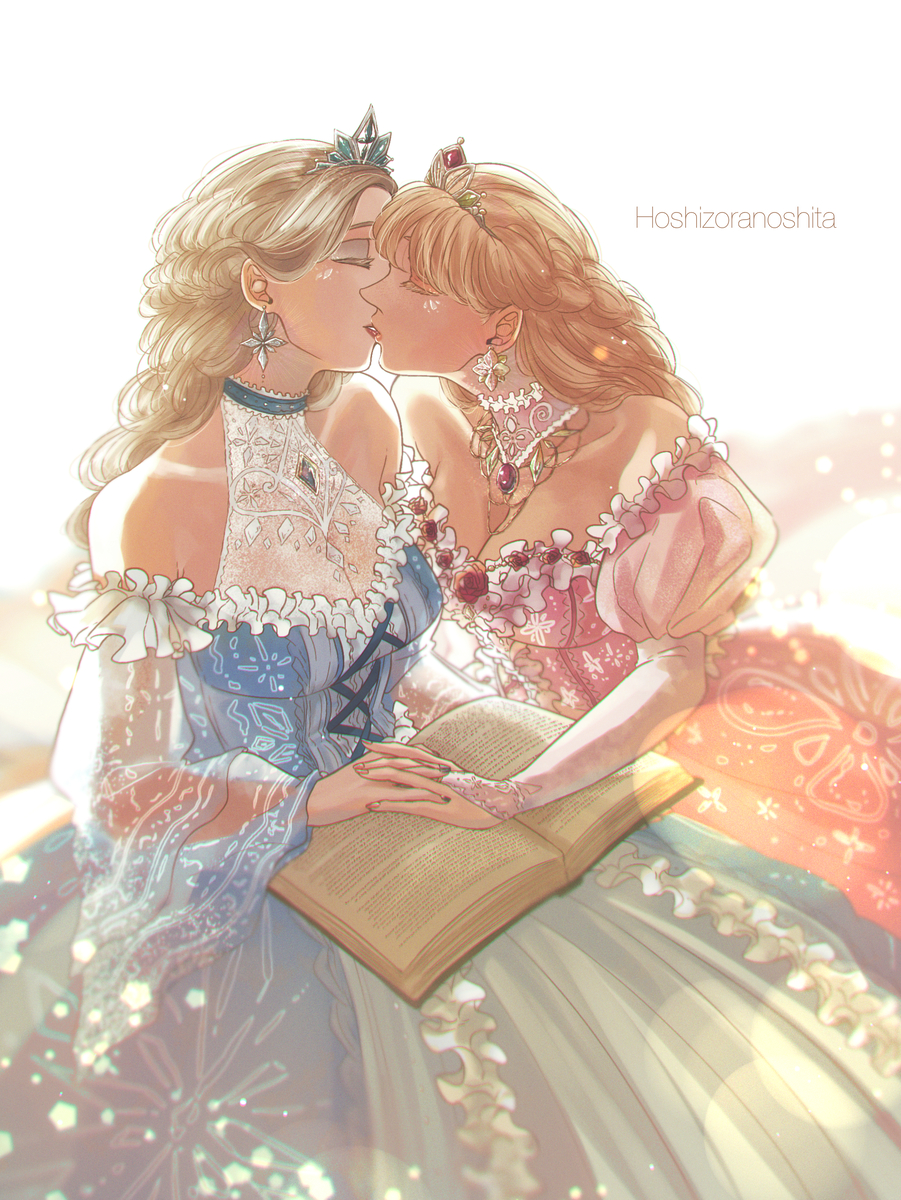 This is a pixiv picture whose title is 百合.