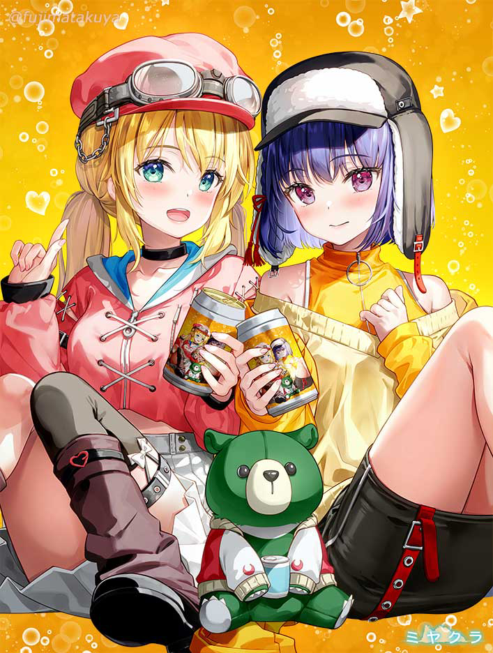 This is a pixiv picture whose title is かんぱーい！.
