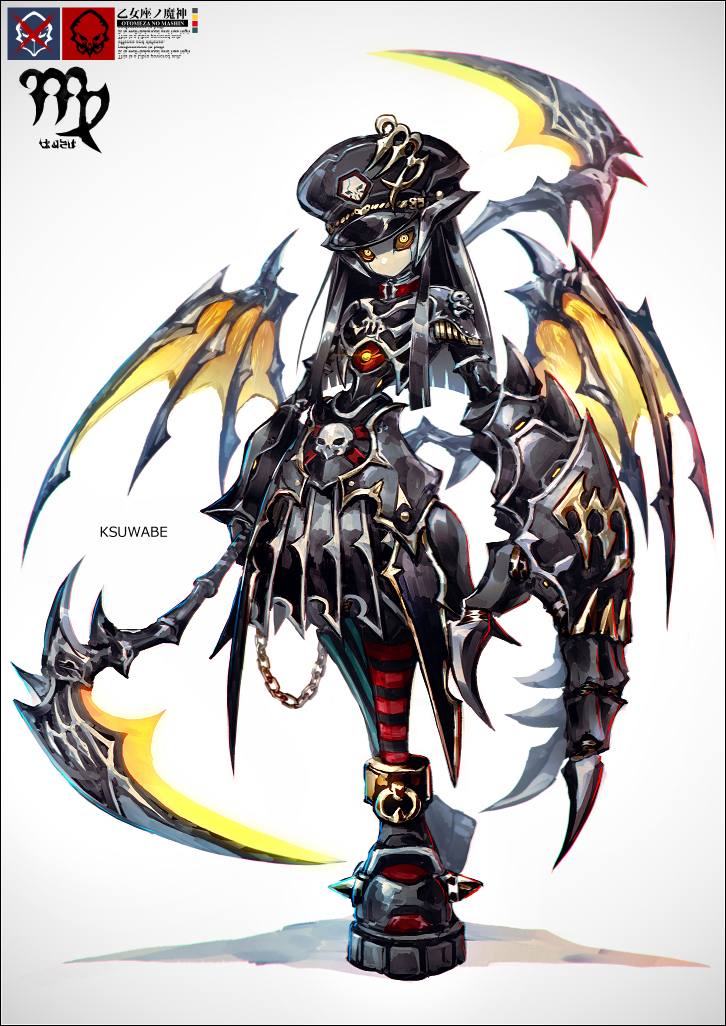 This is a pixiv picture whose title is ♍乙女座ノ魔神.