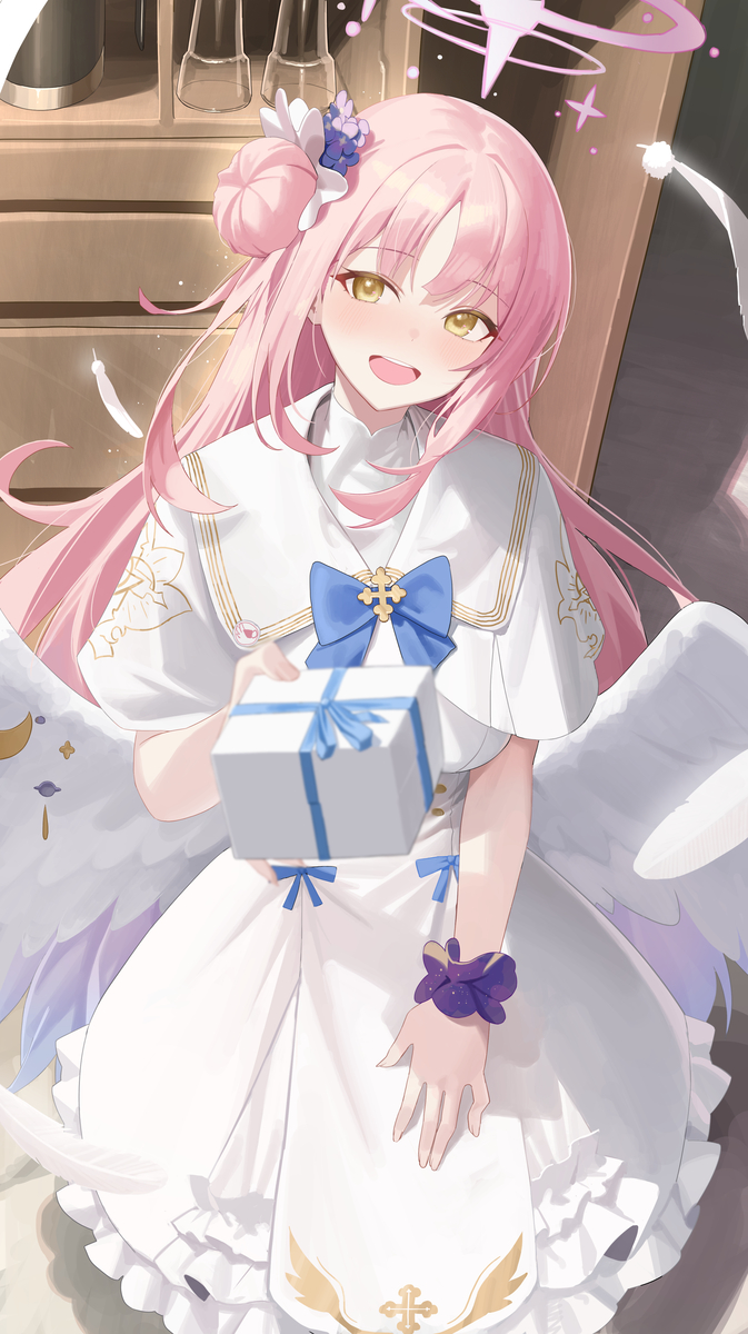 This is a pixiv picture whose title is 聖園ミカ.