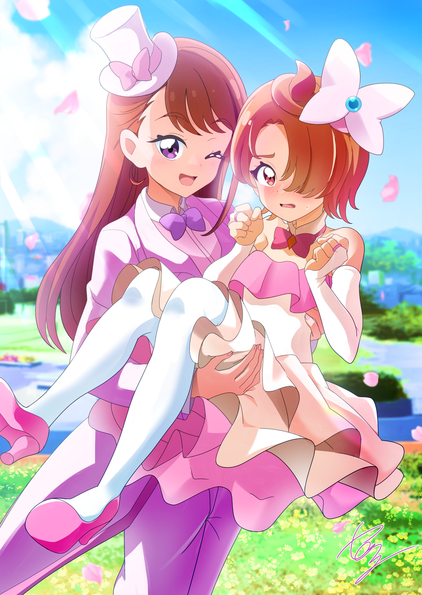 This is a pixiv picture whose title is 【skeb】あげツバ結婚式.