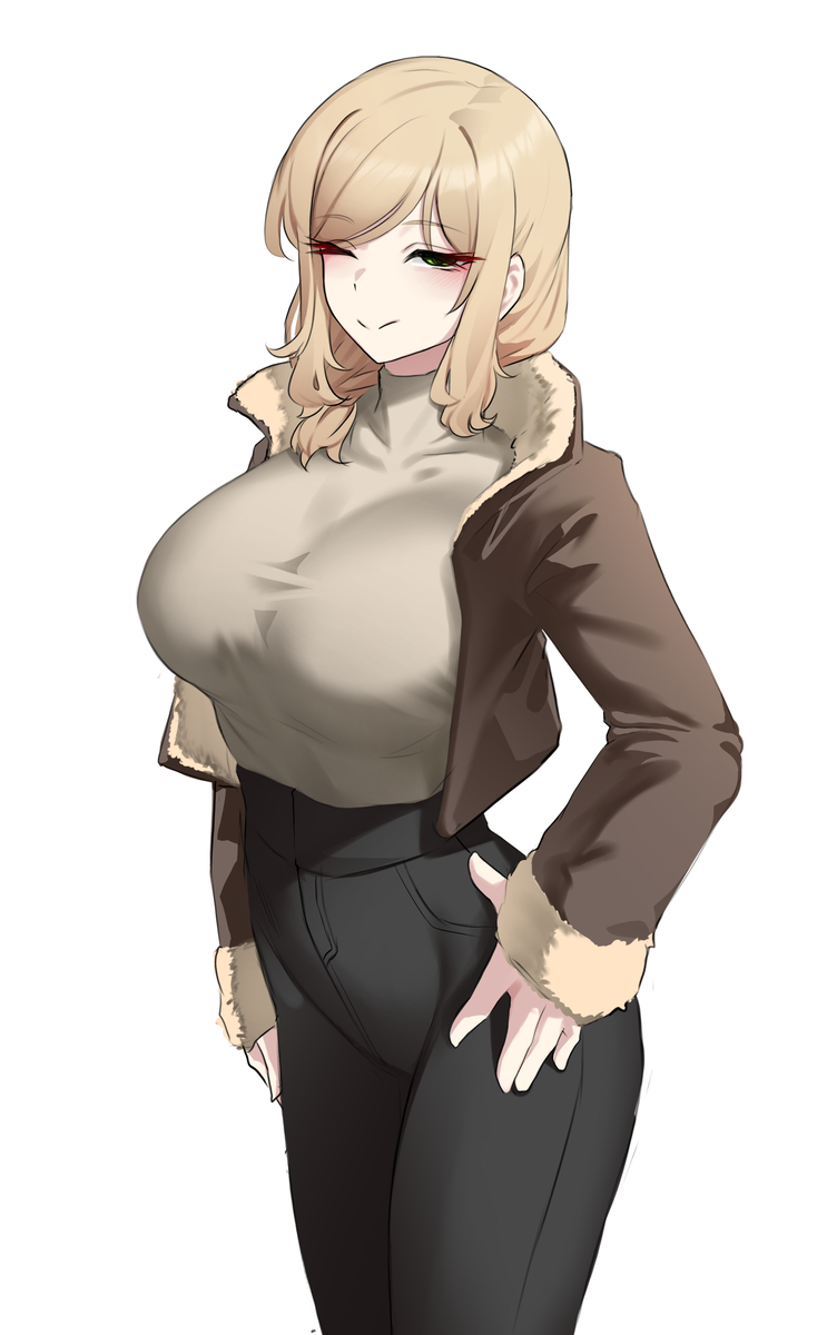 This is a pixiv picture whose title is Merc san.