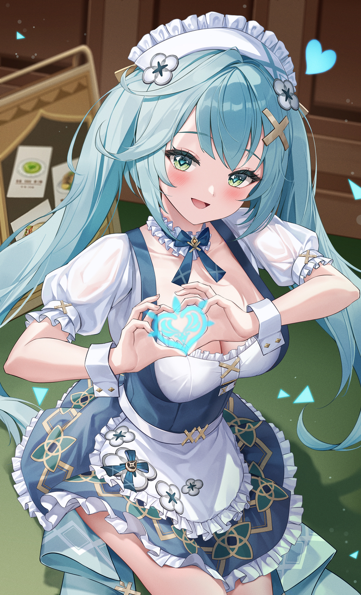 This is a pixiv picture whose title is メードファルザン.