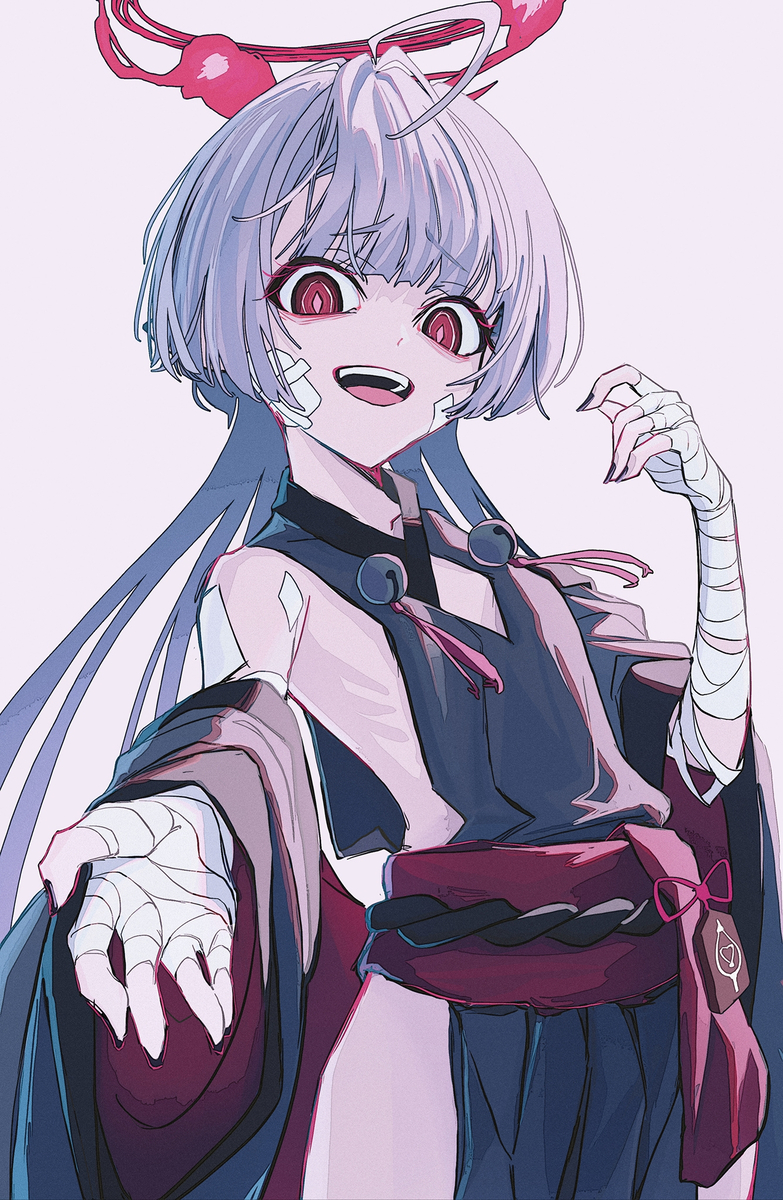 This is a pixiv picture whose title is 猫の手.