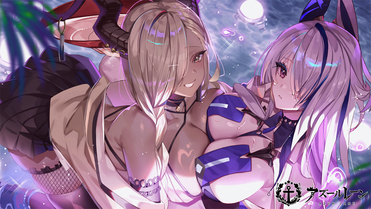 This is a pixiv picture whose title is [仕事絵] アズールレーン.