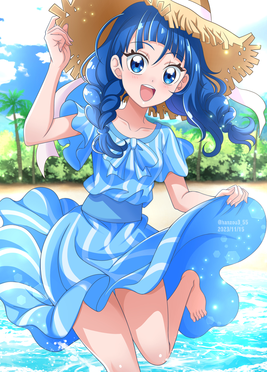 This is a pixiv picture whose title is ソラちゃん夏仕様.