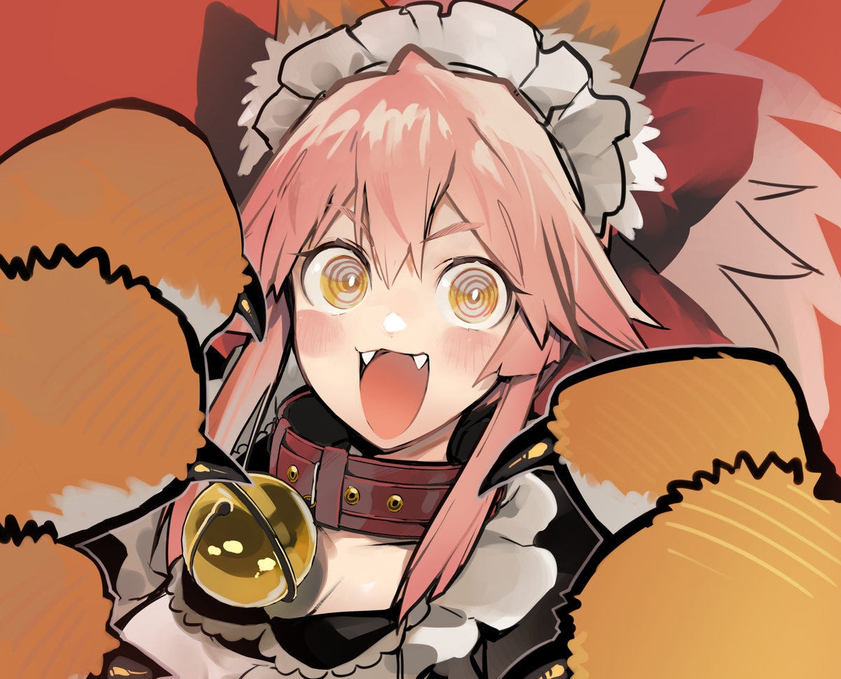 This is a pixiv picture whose title is タマモキャット.