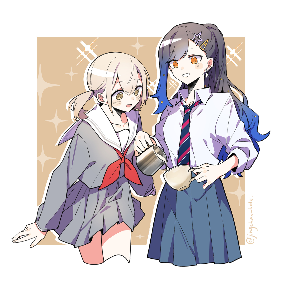 This is a pixiv picture whose title is 2022年8月~9月摸鱼.