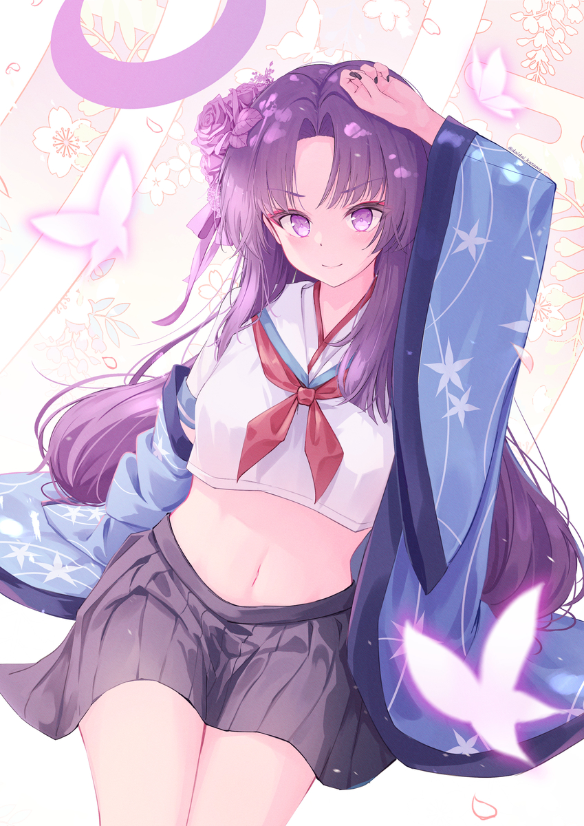 This is a pixiv picture whose title is ユカリ.