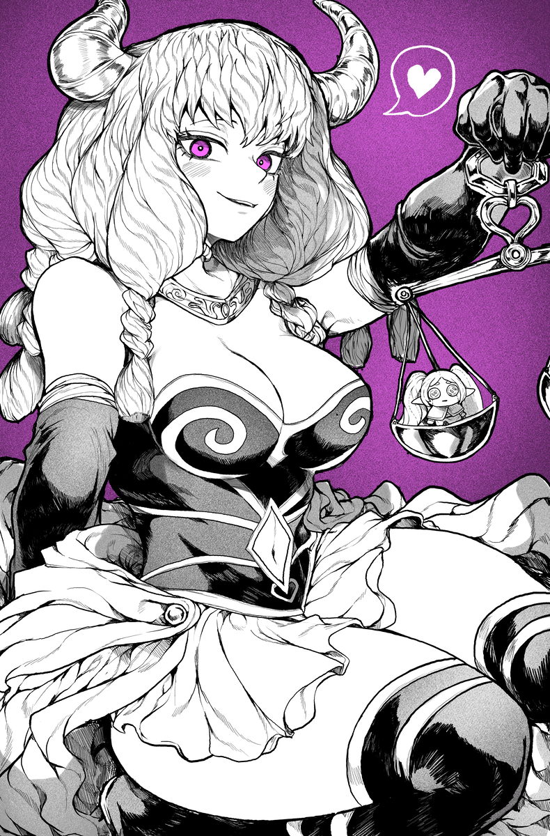 This is a pixiv picture whose title is アウラ！.