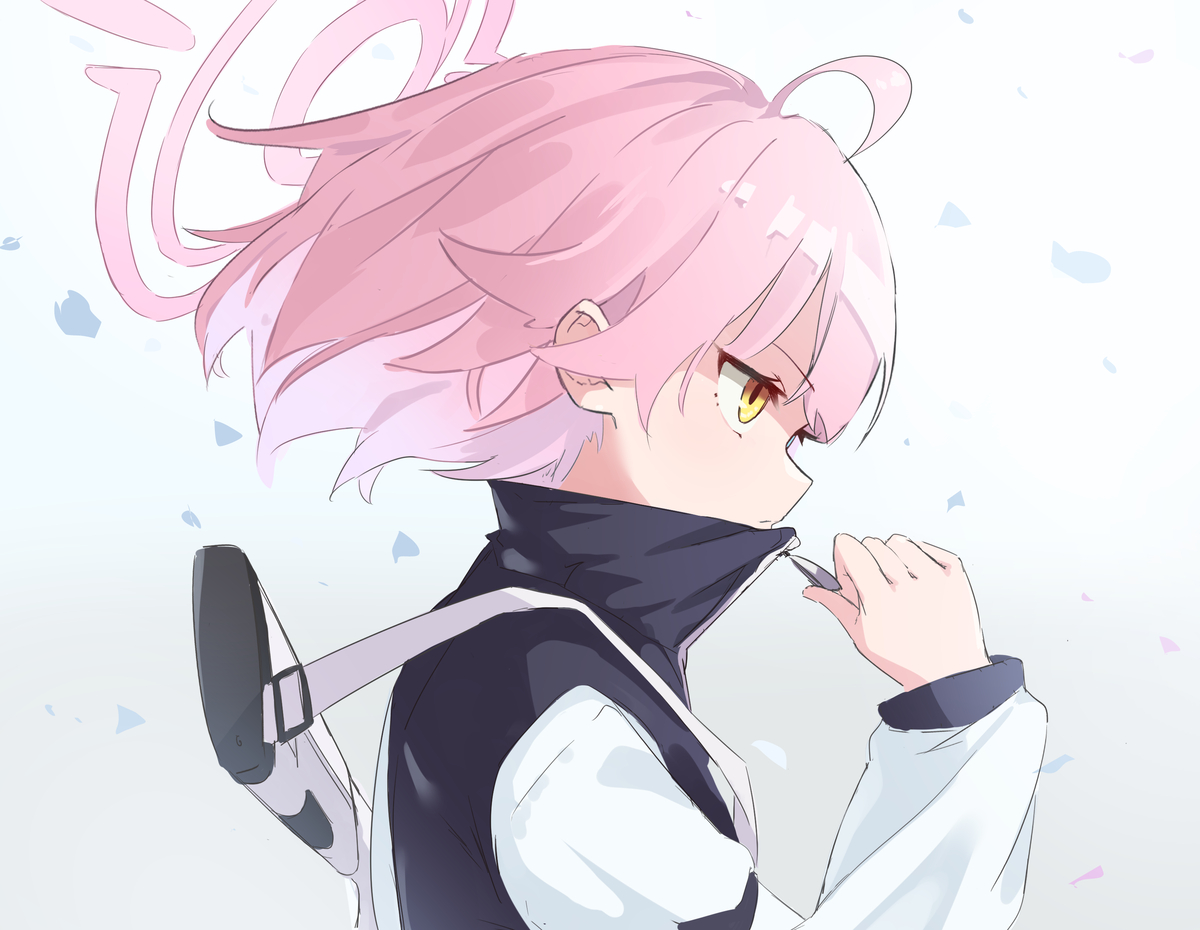 This is a pixiv picture whose title is ホシノ.