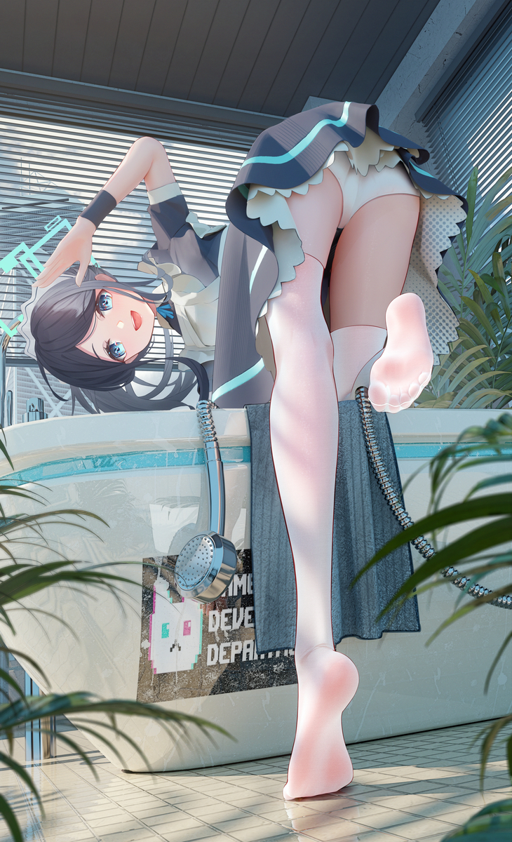 This is a pixiv picture whose title is 天童アリス.