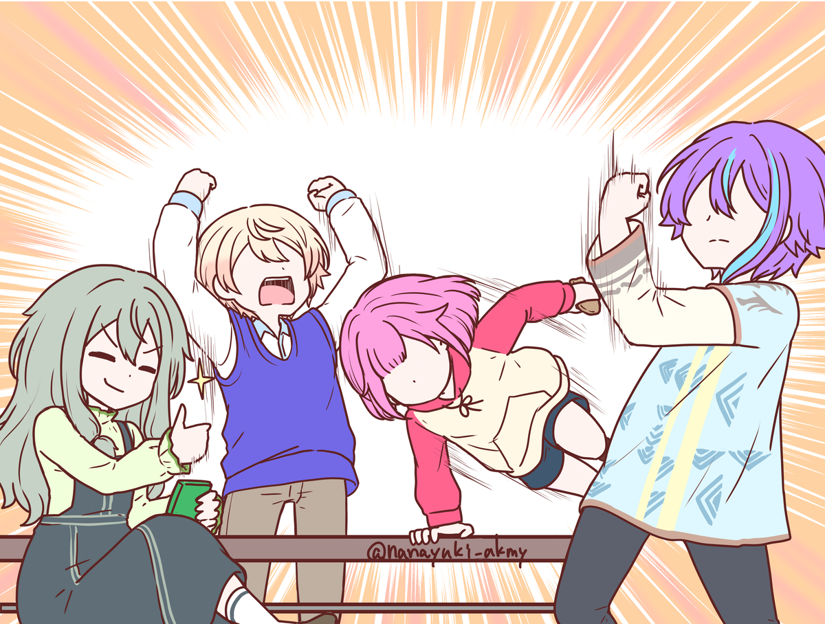 This is a pixiv picture whose title is 過去絵リメイク＋おまけ.