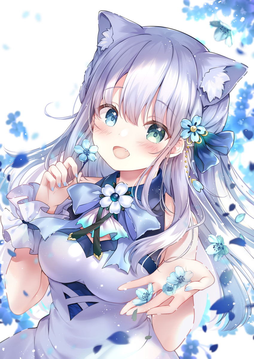 This is a pixiv picture whose title is BLOOM.