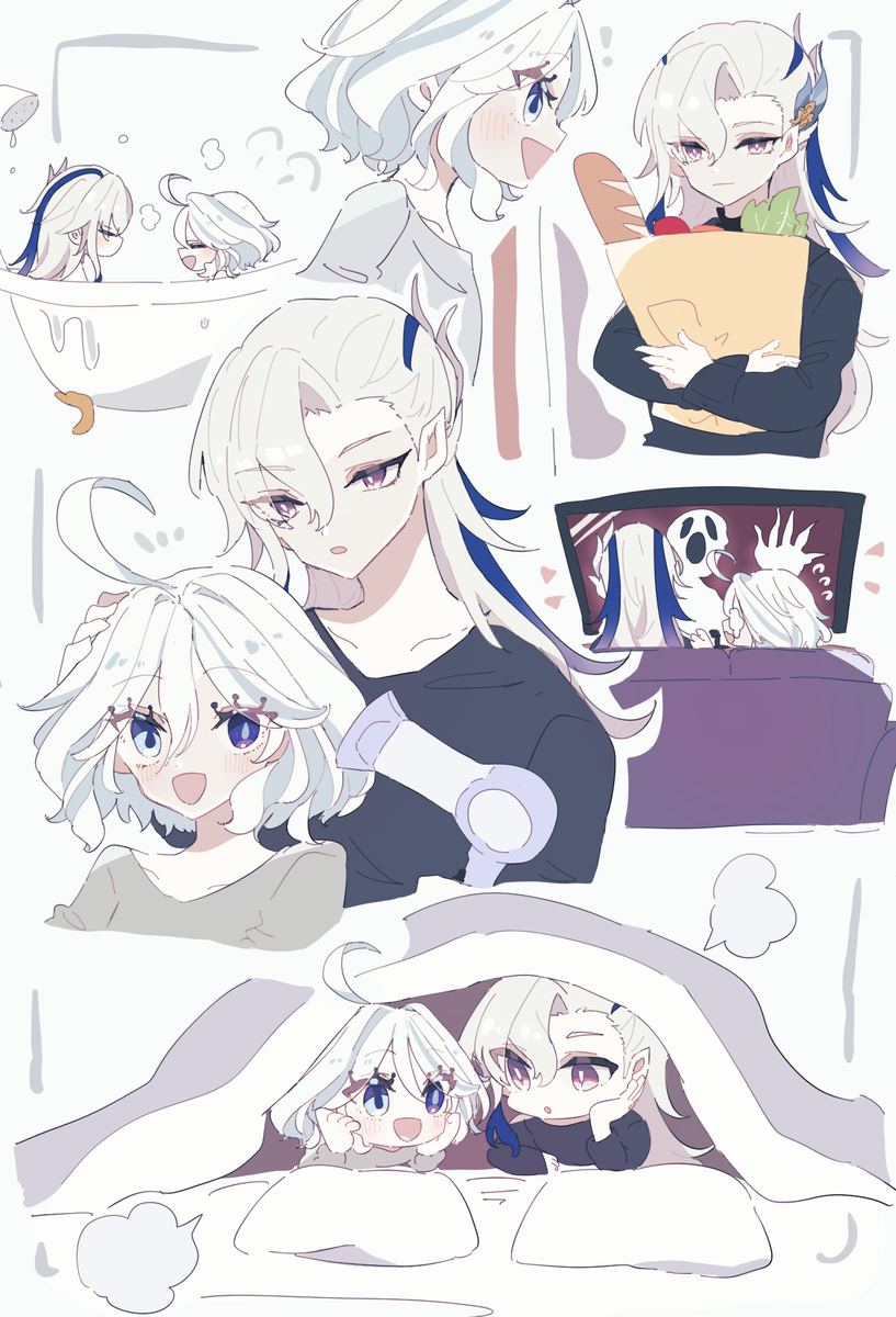 This is a pixiv picture whose title is ヌヴィフリまとめ2.
