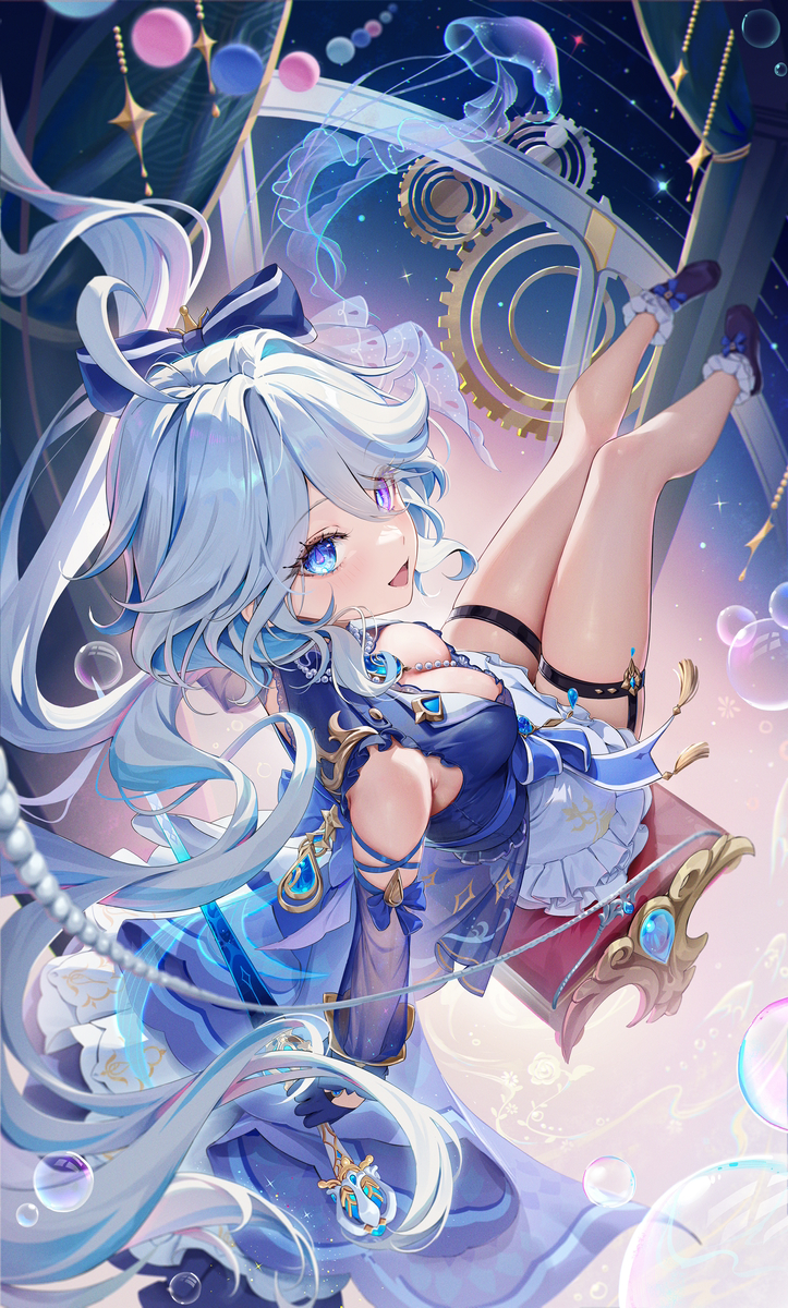 This is a pixiv picture whose title is フリーナ.