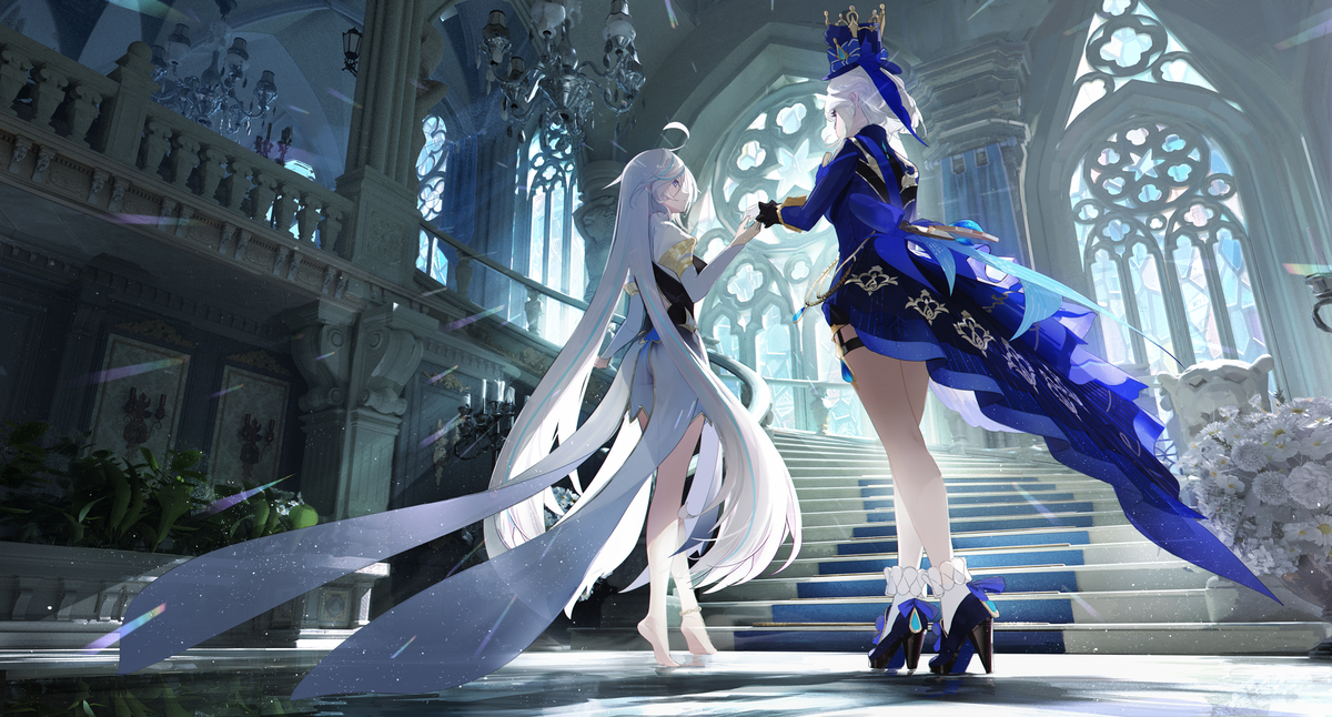 This is a pixiv picture whose title is Furina.