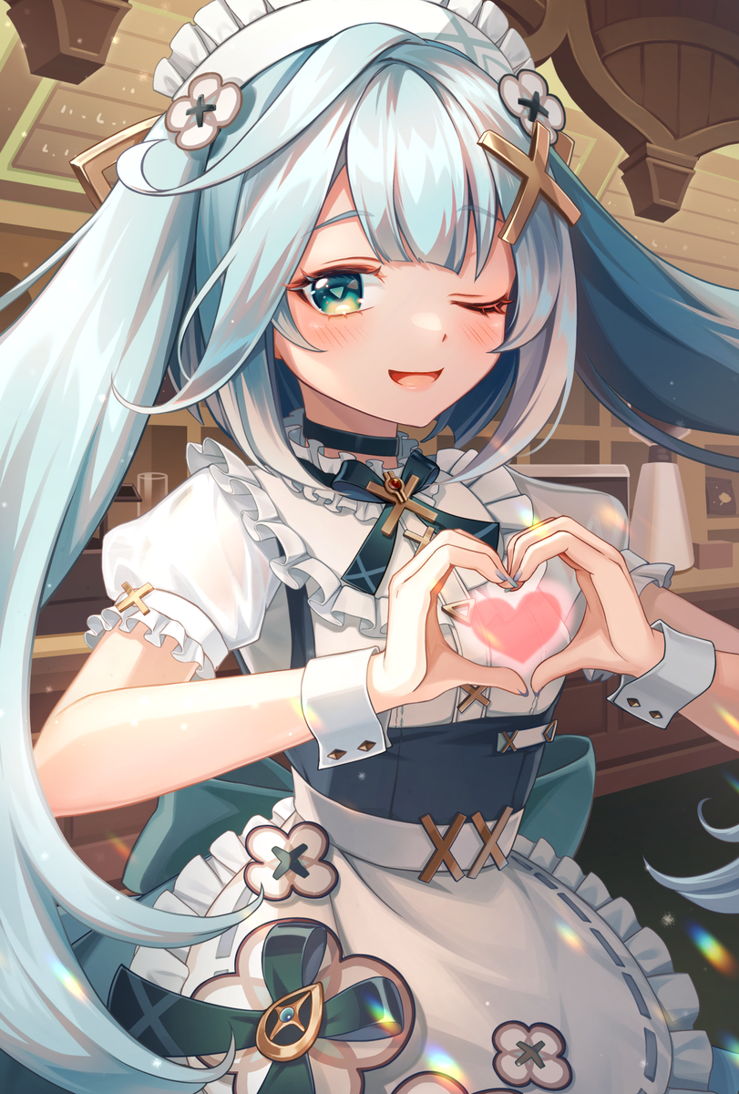 This is a pixiv picture whose title is カフェの先輩.