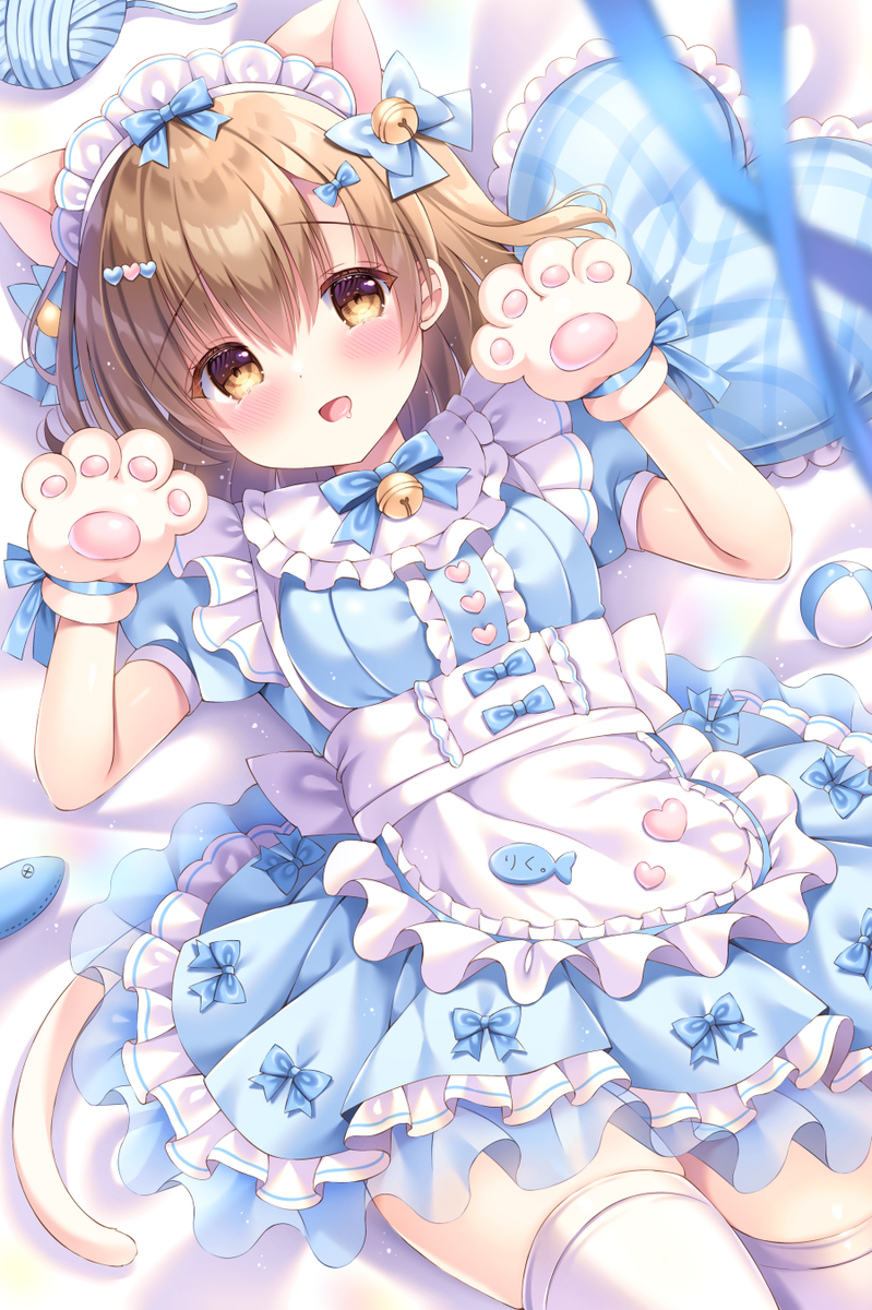 This is a pixiv picture whose title is りくにゃん。.